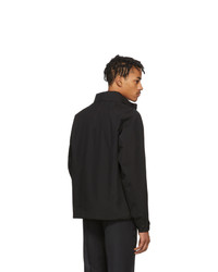 Мужская черная ветровка от Z Zegna