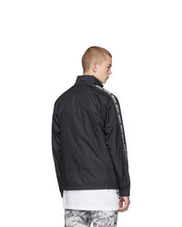 Мужская черная ветровка от Off-White