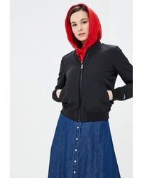 Женская черная ветровка от Calvin Klein Jeans
