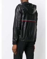 Мужская черная ветровка от Plein Sport