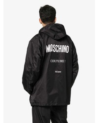 Мужская черная ветровка от Moschino