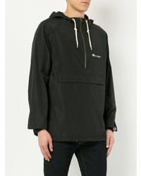 Мужская черная ветровка от Champion