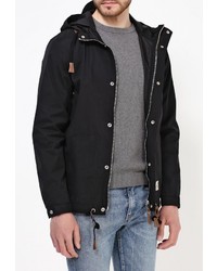 Мужская черная ветровка от Fat Moose