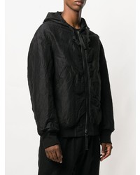 Мужская черная ветровка от Ziggy Chen