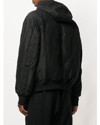 Мужская черная ветровка от Ziggy Chen