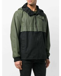 Мужская черная ветровка от Versace Jeans