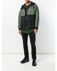 Мужская черная ветровка от Versace Jeans