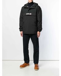 Мужская черная ветровка от Schott