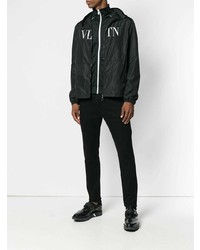 Мужская черная ветровка от Valentino