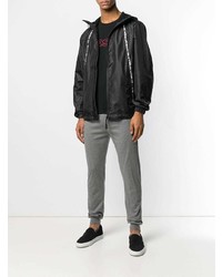 Мужская черная ветровка от Diesel