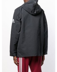 Мужская черная ветровка от adidas