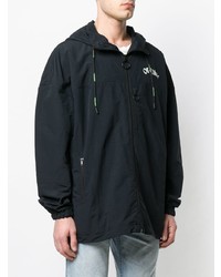 Мужская черная ветровка от Off-White