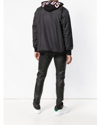 Мужская черная ветровка от Gcds