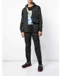 Мужская черная ветровка от Off-White