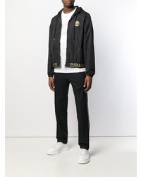 Мужская черная ветровка от Versace