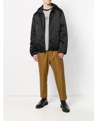 Мужская черная ветровка от N°21