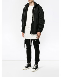 Мужская черная ветровка от Rick Owens DRKSHDW