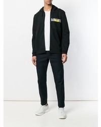 Мужская черная ветровка от Fendi