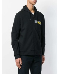 Мужская черная ветровка от Fendi