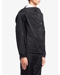Мужская черная ветровка от Prada