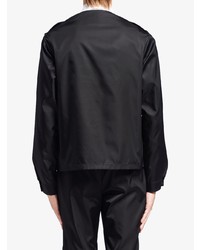 Мужская черная ветровка от Prada
