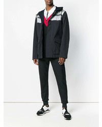 Мужская черная ветровка от Karl Lagerfeld