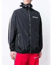 Мужская черная ветровка от Palm Angels