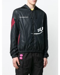 Мужская черная ветровка от Givenchy