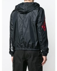 Мужская черная ветровка от Givenchy