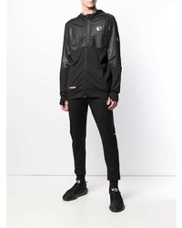 Мужская черная ветровка от Plein Sport