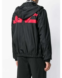 Мужская черная ветровка от Givenchy