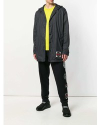 Мужская черная ветровка от McQ Alexander McQueen