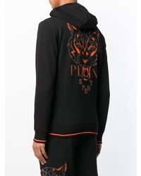 Мужская черная ветровка от Plein Sport