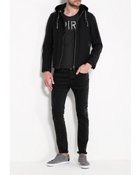 Мужская черная ветровка от Time For Future