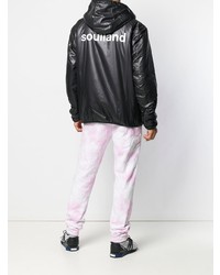 Мужская черная ветровка от Soulland