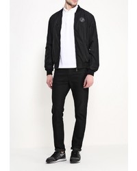 Мужская черная ветровка от Versace Jeans