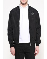 Мужская черная ветровка от Versace Jeans
