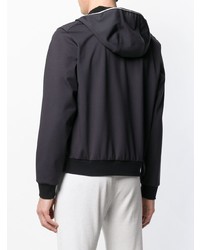 Мужская черная ветровка от Z Zegna