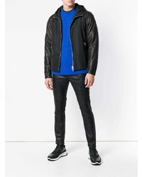 Мужская черная ветровка от Drome