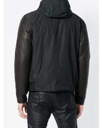 Мужская черная ветровка от Drome