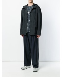 Мужская черная ветровка от Jil Sander