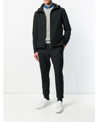 Мужская черная ветровка от Herno