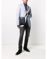 Мужская черная водолазка с принтом от Misbhv