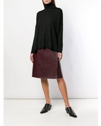 Женская черная водолазка от Stefano Mortari