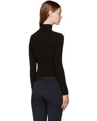 Женская черная водолазка от Versus