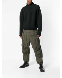 Мужская черная водолазка от Yohji Yamamoto