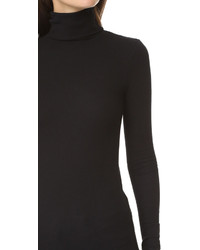 Женская черная водолазка от J Brand