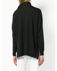 Женская черная водолазка от Nude