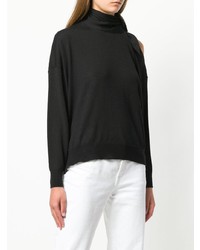 Женская черная водолазка от Nude