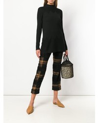 Женская черная водолазка от D-Exterior